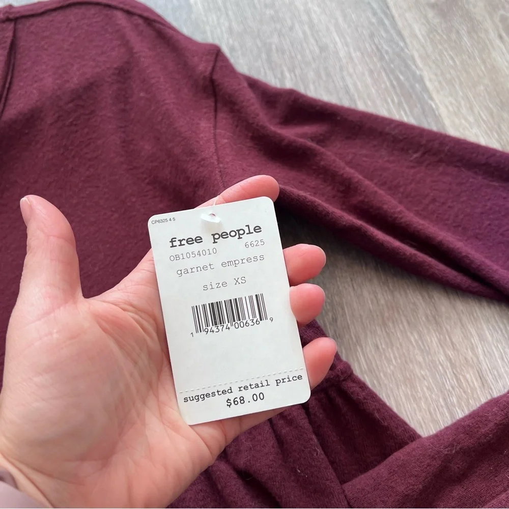 NWT free people forever‎ your girl babydoll top